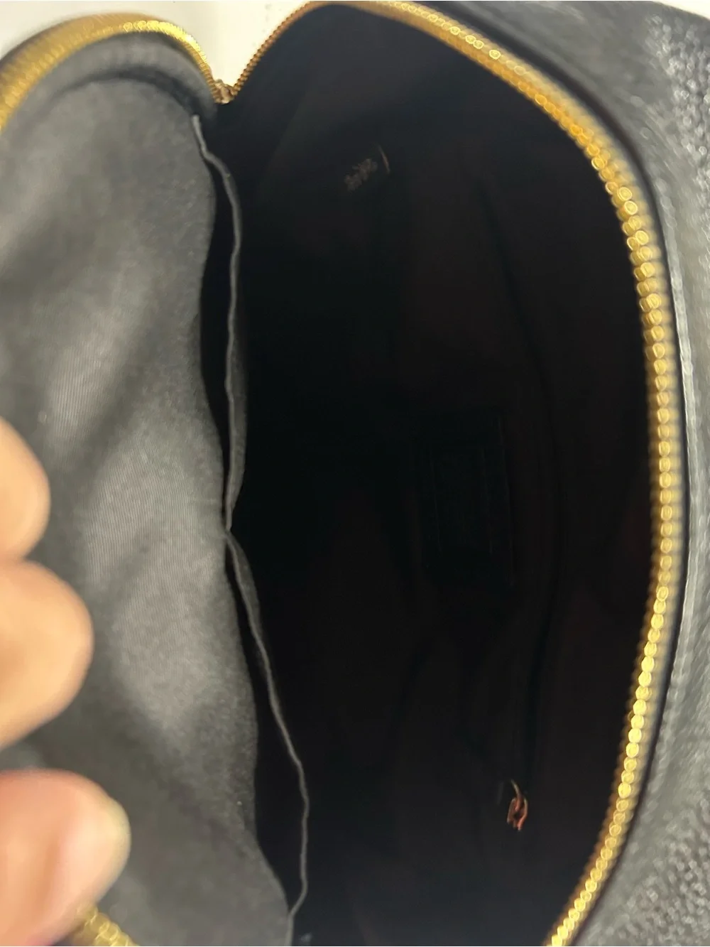 Coach Court Backpack Refined Pebble Leather Bag 5666
